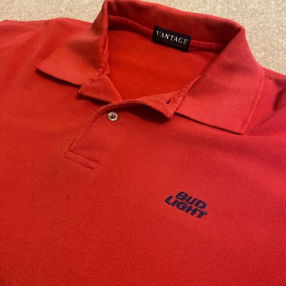 Vintage Bud Light collared shirt - Picture 2 of 8